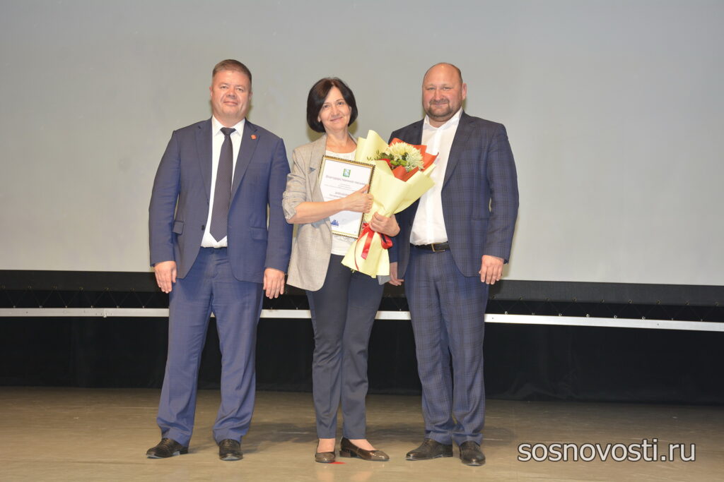 В Сосновском районе работники сельского хозяйства принимали поздравления