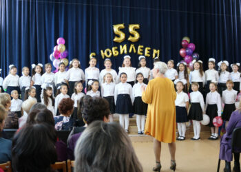 В Саккуловской школе отметили 55-летний юбилей