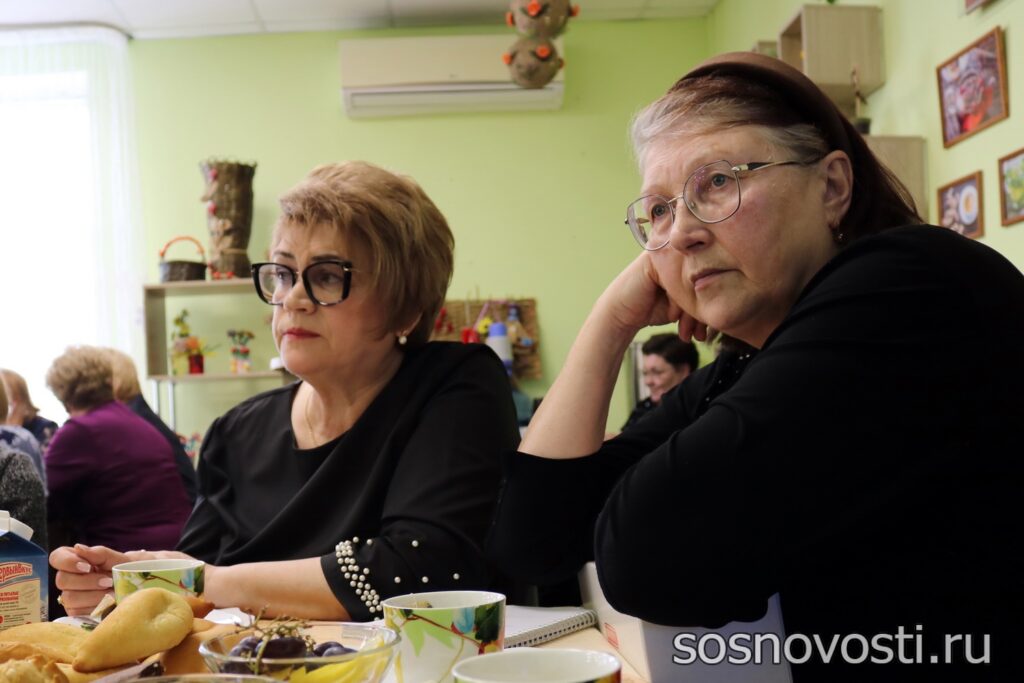 Совет ветеранов Сосновского района отметил 55 лет