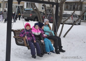 В Рощино открыли территорию семейного отдыха