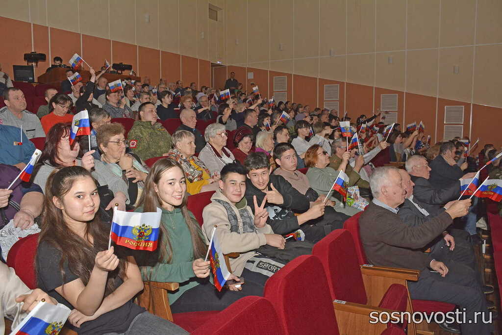 В Сосновском районе чествовали защитников Отечества