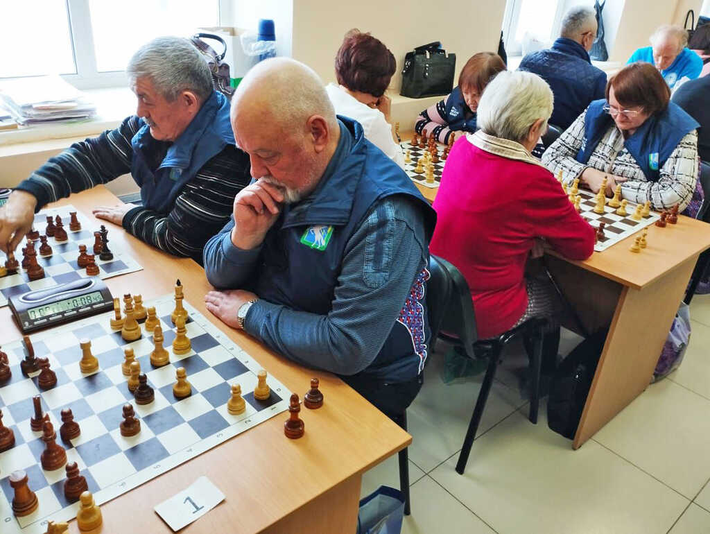 Сосновцы стали лучшими в шахматах на Спартакиаде ветеранов труда и спорта