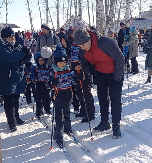 Дошкольники из Полевого стали призерами лыжных гонок