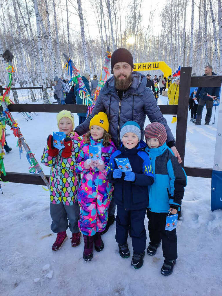 Сосновские дошкольники вышли на лыжню