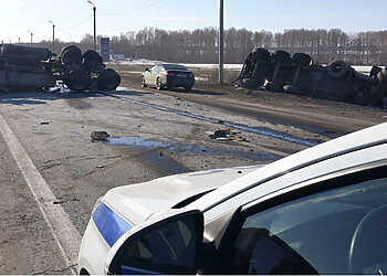 Авария в Сосновском районе. Обошлось без жертв
