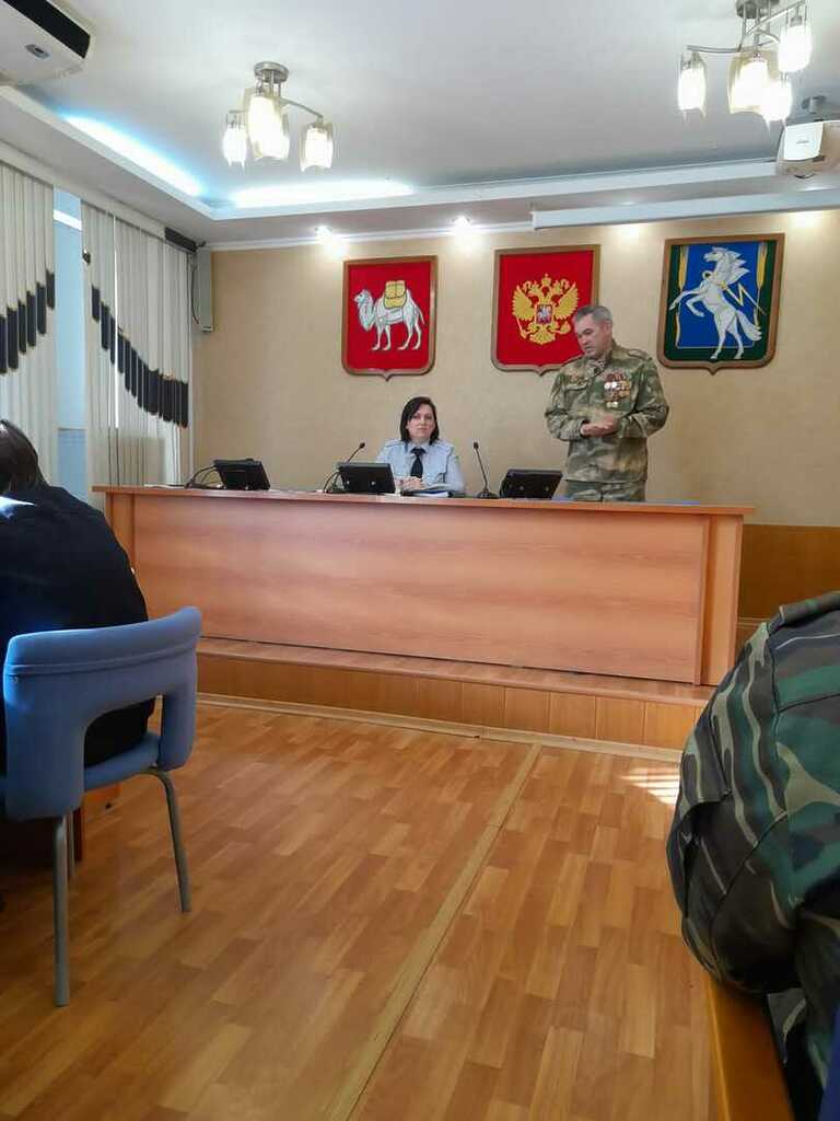 Сотрудники отдела МВД Сосновского района встретились с ветеранами боевых действий