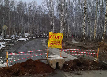 Мост между Ужевкой и Рощино закрыли из-за паводка