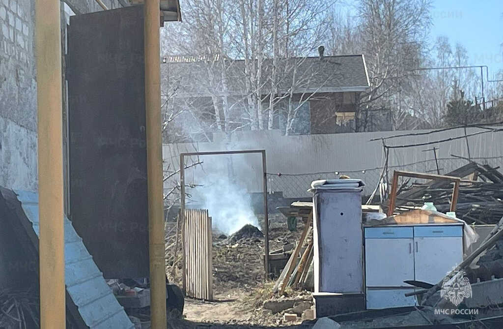 Жителей Сосновского района наказали за сжигание сухостоя