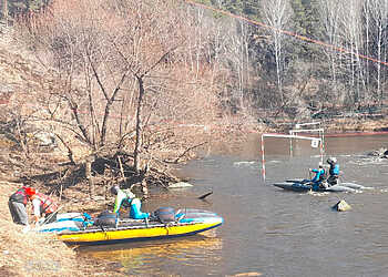 В Сосновском районе прошли областные соревнования по водному туризму