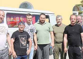 Как доставляли майский гуманитарный груз из Сосновского района