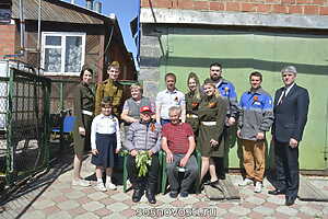 В Сосновском районе поздравляют ветеранов Великой Отечественной войны