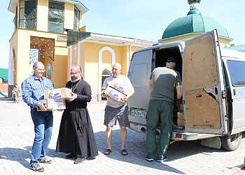 Из Сосновского района в зону СВО ушел очередной гумконвой