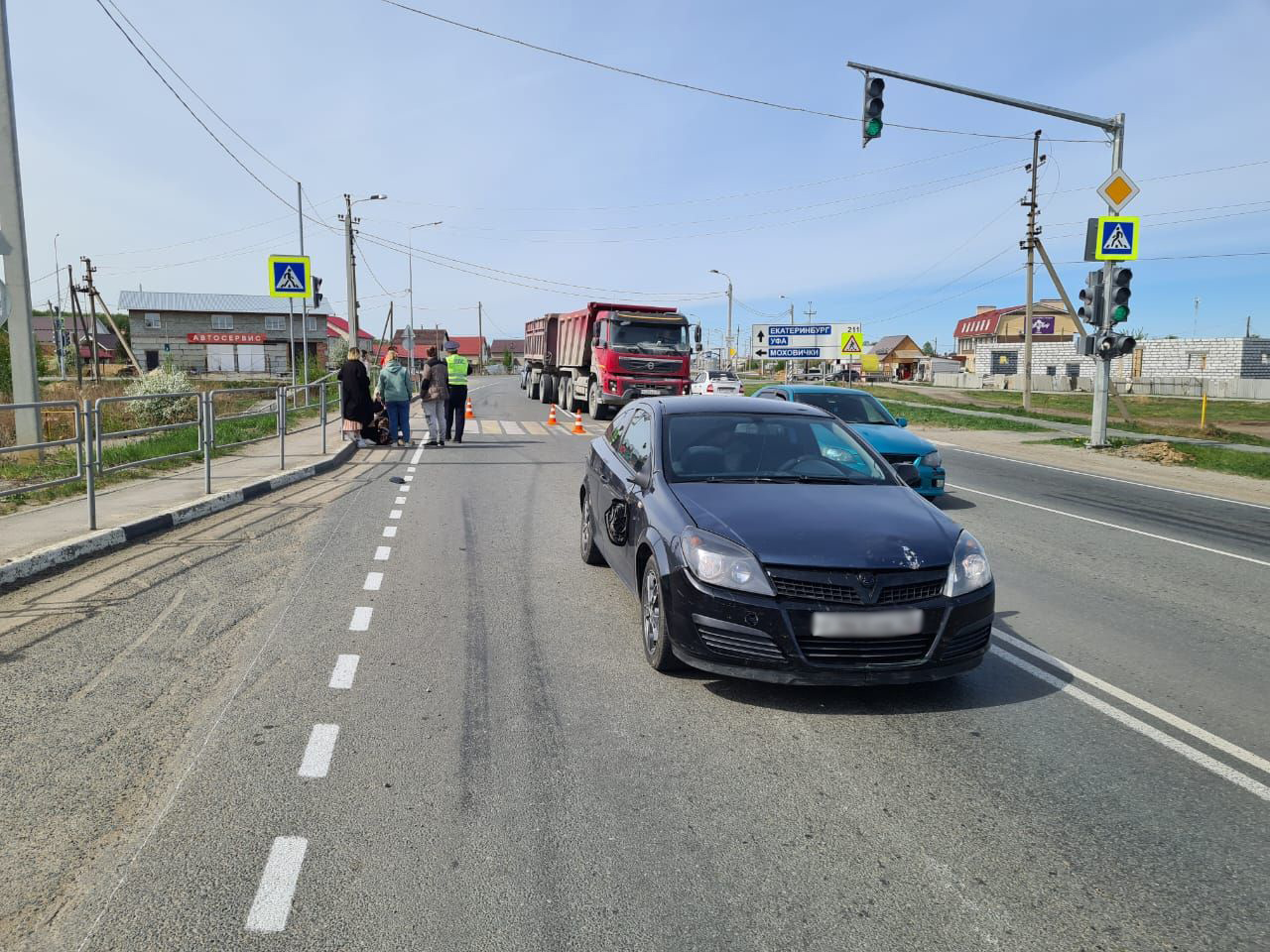 В Красном поле сбили школьницу на пешеходном переходе - Сосновская Нива