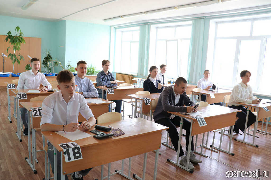 В Сосновском районе начались экзамены