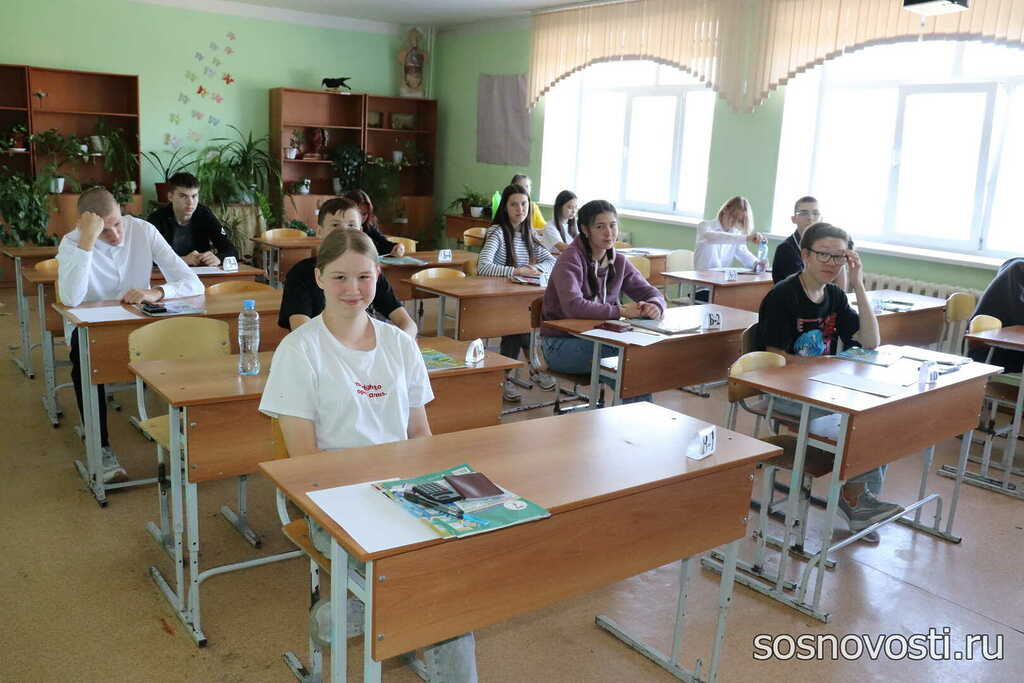 В Сосновском районе продолжаются экзамены