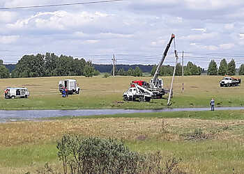 В Сосновском районе электрики устранили последствия непогоды