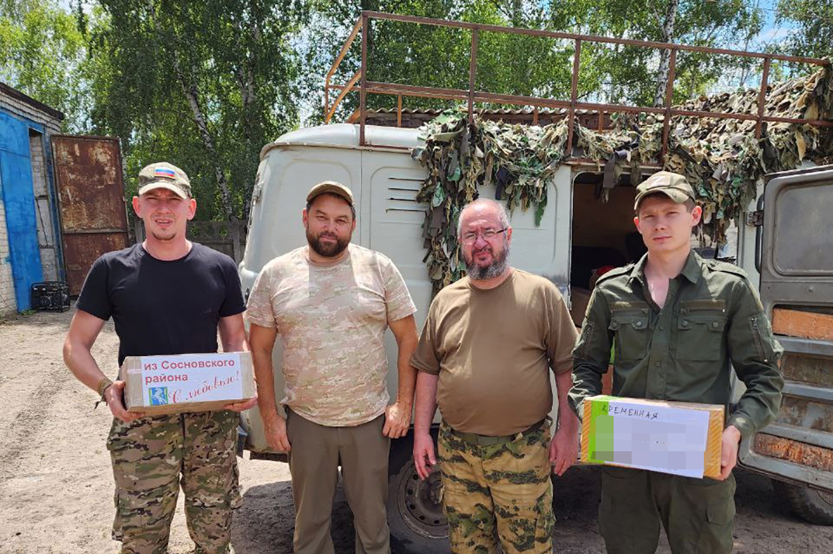 Довезли до госпиталя и солдат: гумконвой вернулся из-за ленточки -  Сосновская Нива