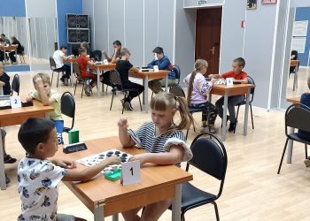 В Долгодеревенском прошел детский турнир по шашкам