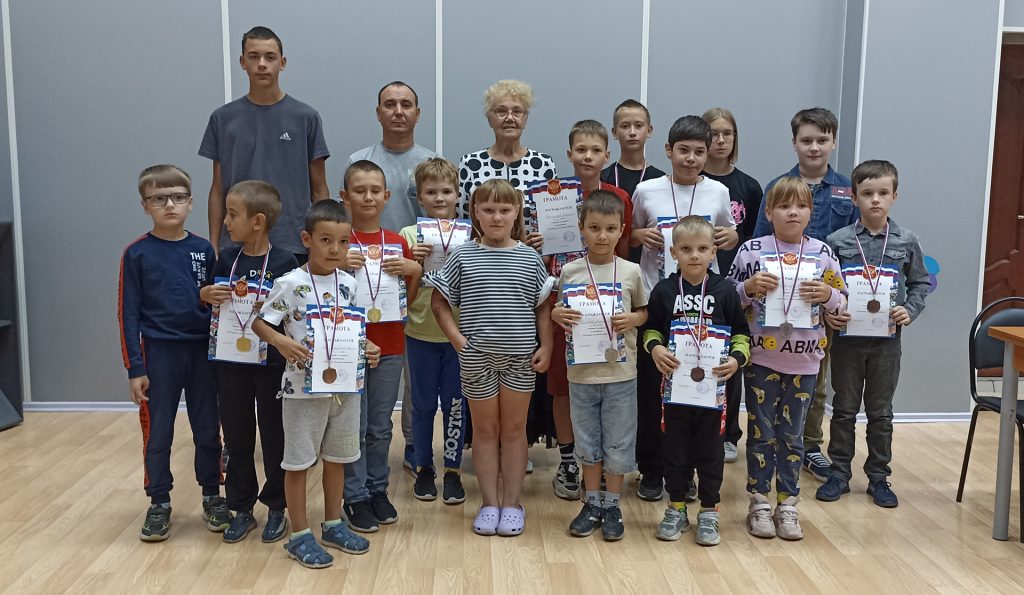 В Долгодеревенском прошел детский турнир по шашкам