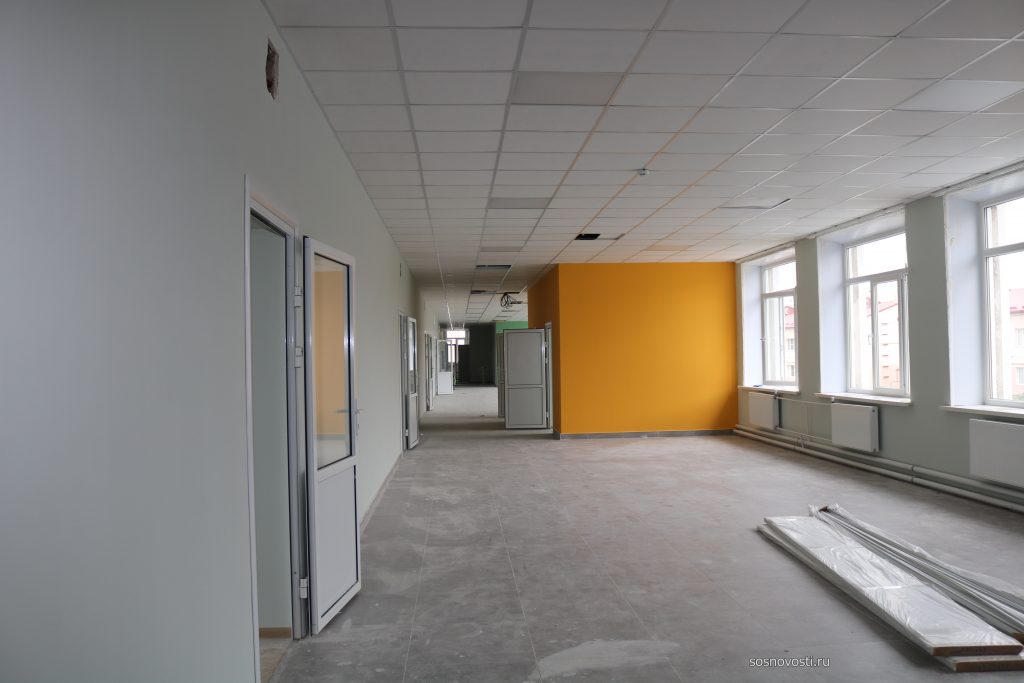 Должны успеть: в Долгодеревенском завершается капитальный ремонт одного из школьных зданий