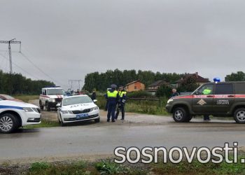 В Сосновском районе разбился вертолет, есть жертвы