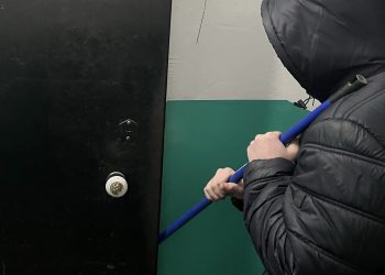 Взломщик садового домика вынес телевизор и флешку