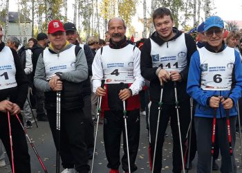 Первенство по скандинавской ходьбе прошло в Сосновском районе