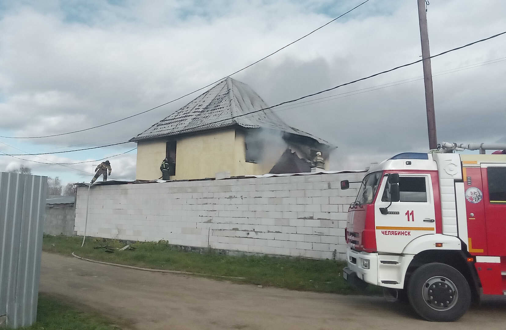 В Трубном семья лишилась дома из-за пожара - Сосновская Нива