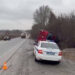 В Сосновском районе перевернулся грузовик