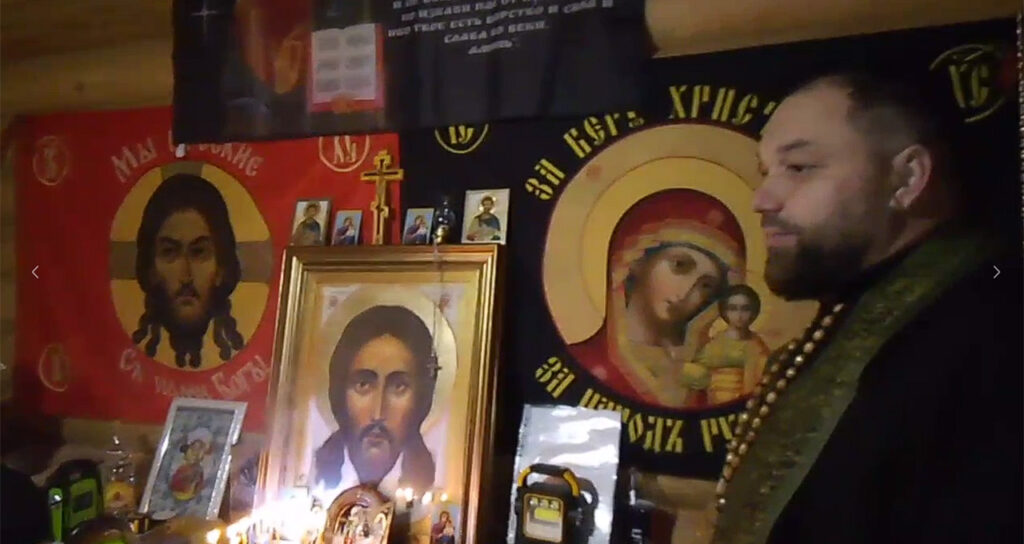 Священник из Сосновского района помогает священнослужителям Луганской республики