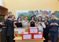 Старшеклассники из Долгодеревенской школы собрали посылки для солдат
