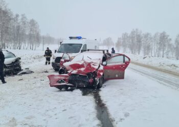 В Сосновском районе водитель погибла в ДТП на встречке