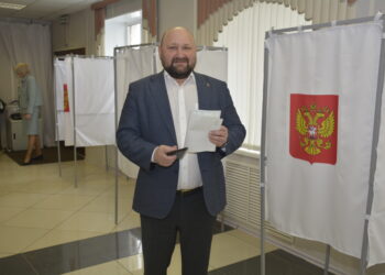 Глава Сосновского района проголосовал на выборах президента России