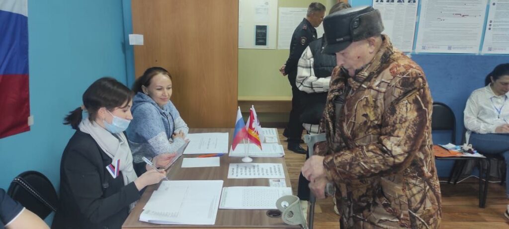 В Сосновском районе проходят выборы президента России