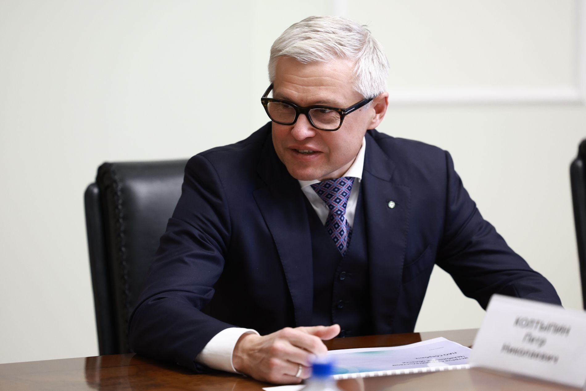 Губернатор Челябинской области и председатель Уральского банка Сбербанка обсудили реализацию совместных проектов в регионе