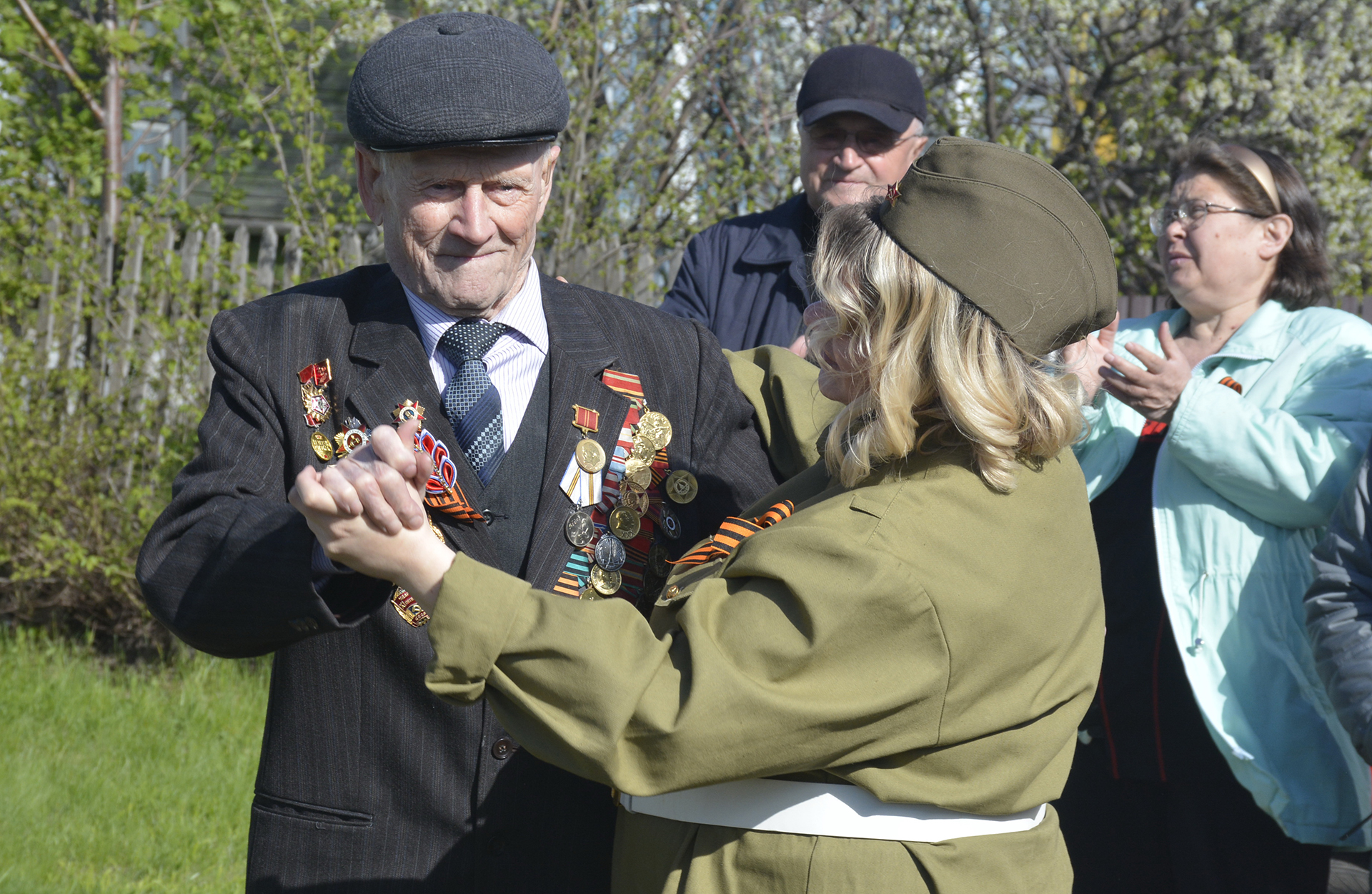 В Сосновском районе поздравили ветеранов
