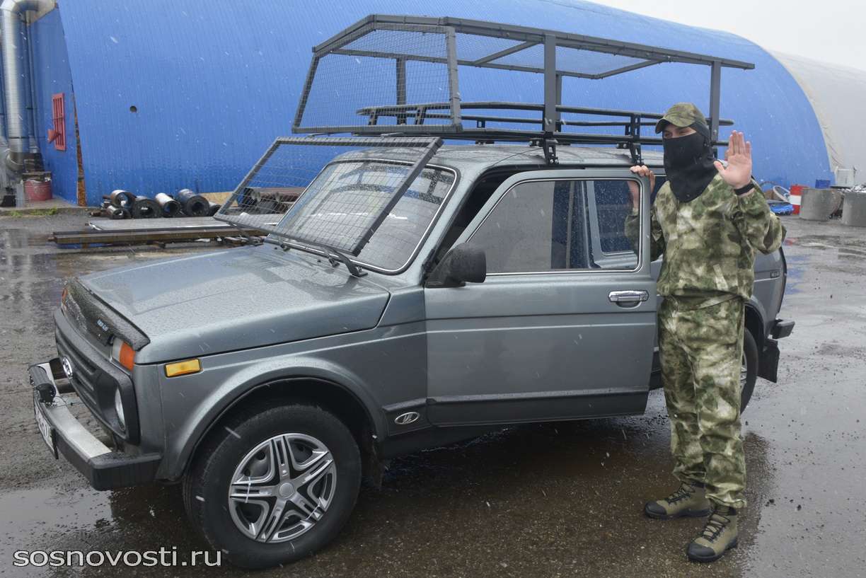 На предприятии в Сосновском районе купили и подготовили «Ниву» для СВО -  Сосновская Нива