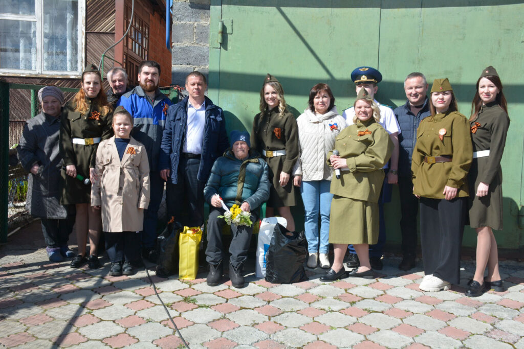 В Сосновском районе поздравили ветеранов