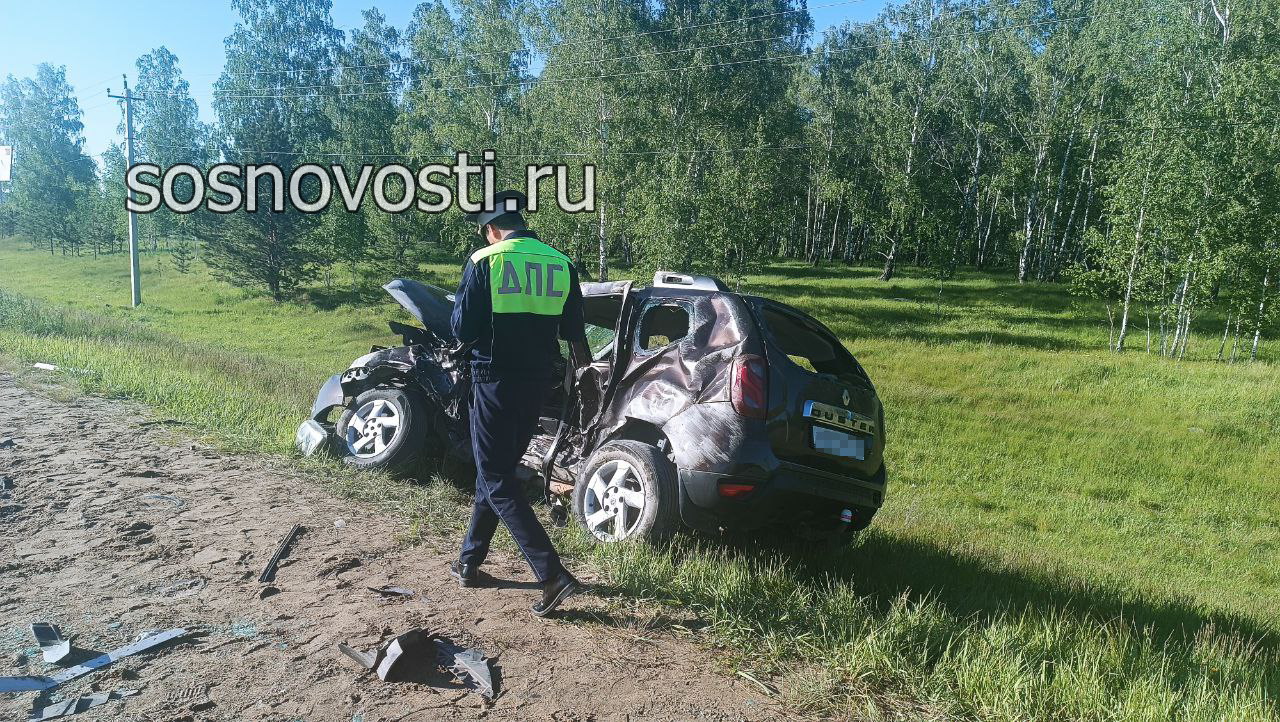 Не уступил дорогу: в Сосновском районе водитель попал в больницу после ДТП  | 30.05.2024 | Долгодеревенское - БезФормата