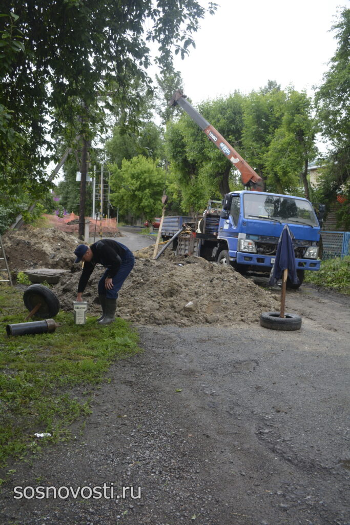 Как модернизируют водоснабжение в Долгодеревенском