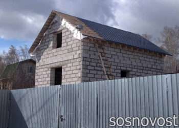 В Сосновском районе обокрали строящийся дом