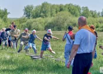 Мороженое для санитаров и радистов: в Кайгородово прошла зарница