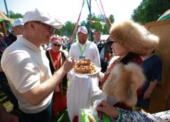 Подворье Сосновского района стало вторым на Сабантуе