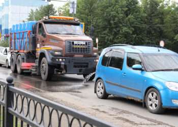 На федеральных трассах Челябинской области из-за жары ввели ограничения