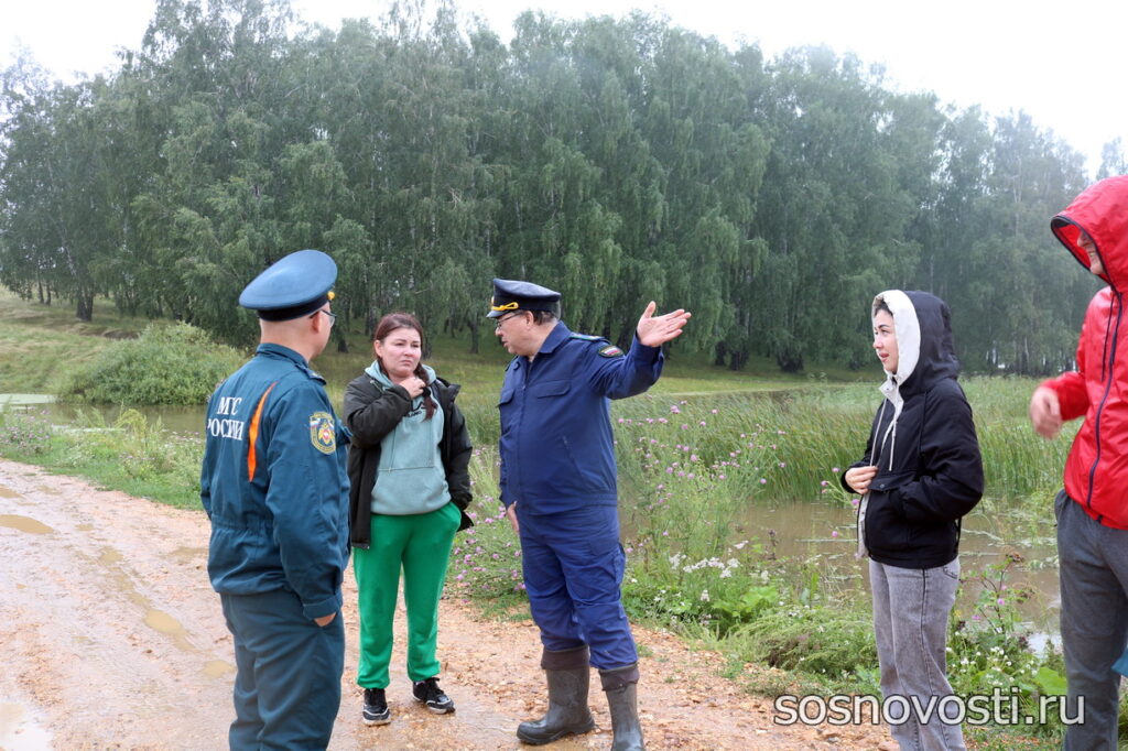 Как в Сосновском районе справляются с подтоплением