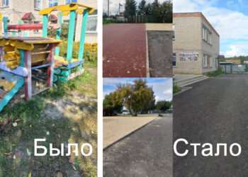 В начальной школе-саде в Садовом завершается проект по благоустройству