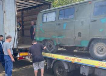 Двадцатый гуманитарный конвой ушел из Садового в Ясиноватую