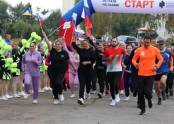 Жители Сосновского района пробежали «Кросс нации»