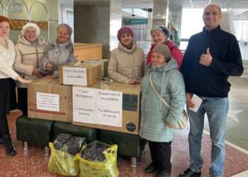 Из Рощино ушел гуманитарный груз за ленточку