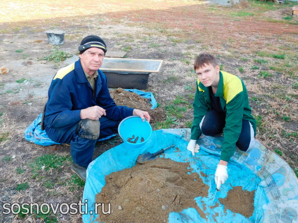 В деревне Ключевке снова нашли кости древних животных